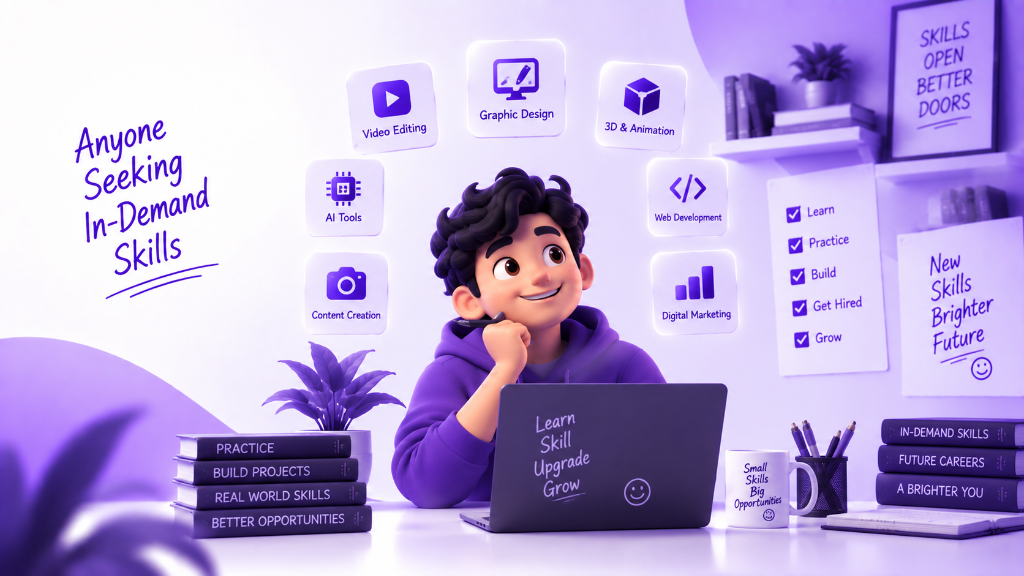 Anyone Seeking In-Demand Skills